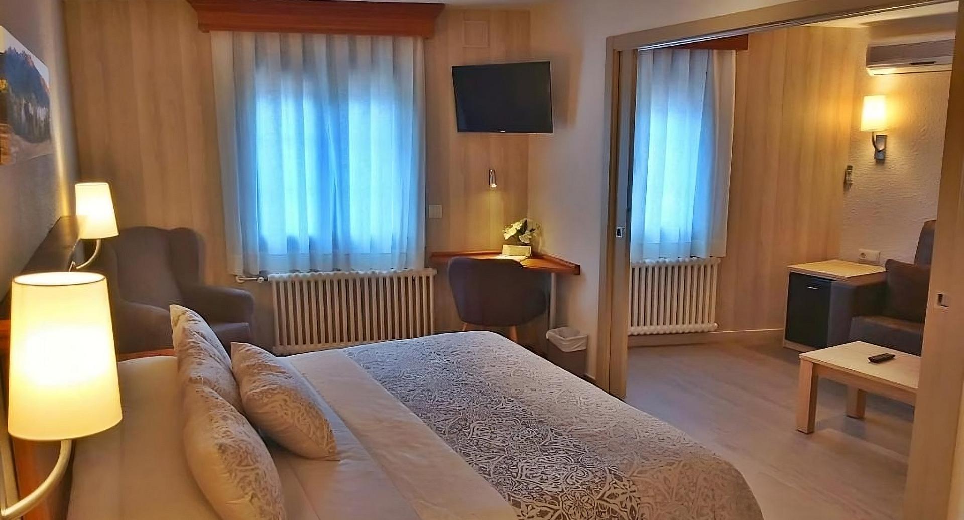 Habitaciones del Hotel La Quadra